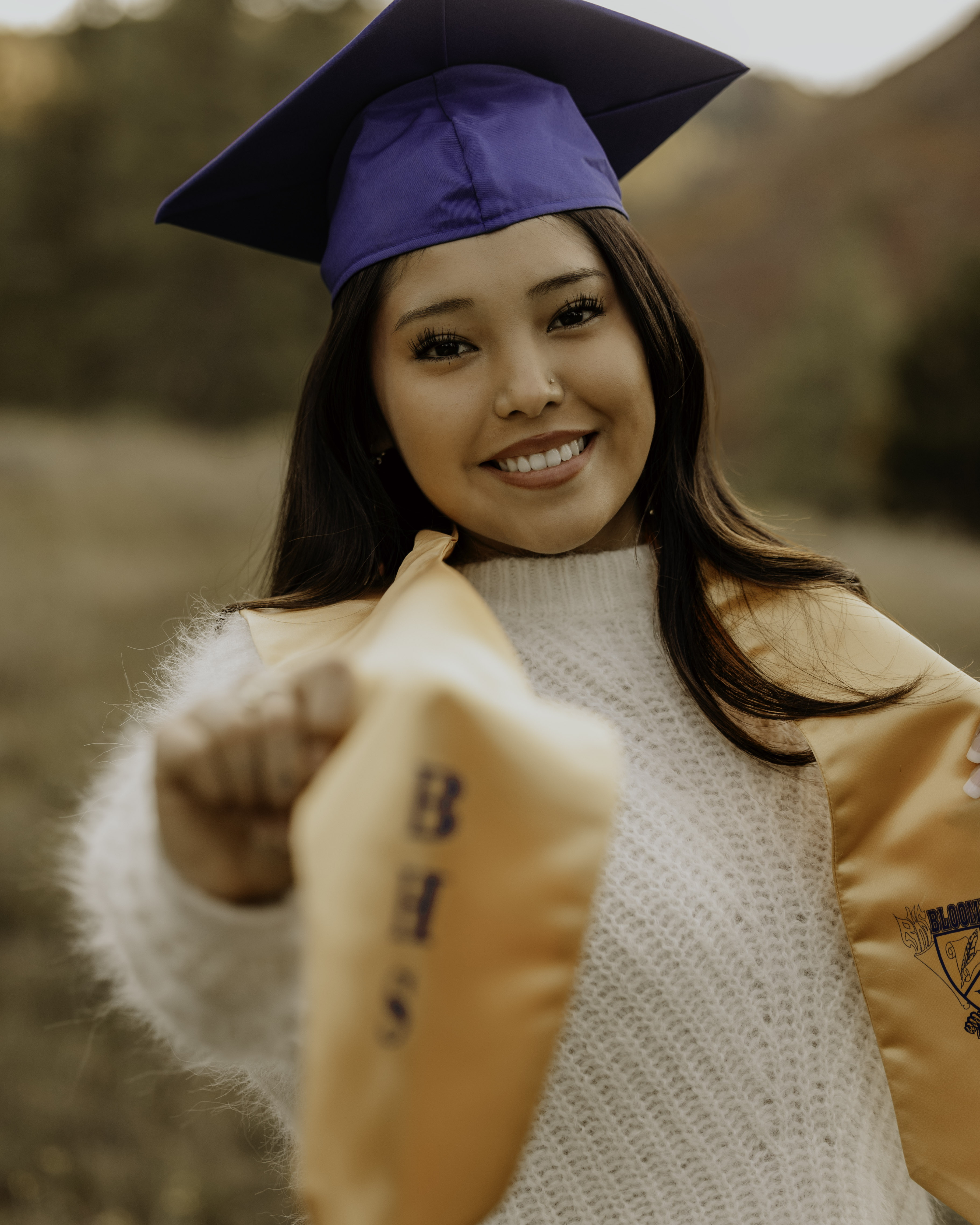 Graduation portrait